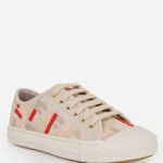 FENDI Domino Canvas Low Tops